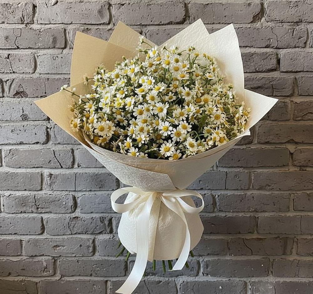 Букет цветов из: Ромашки в Кинель-Черкассы