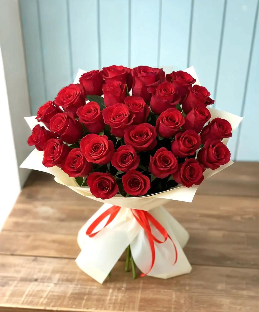 Букет 29 Красных роз в Кинель-Черкассы