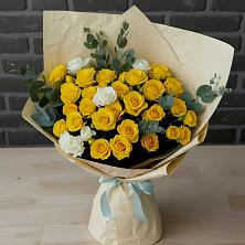 Букет цветов из:  Розы в Кинель-Черкассы