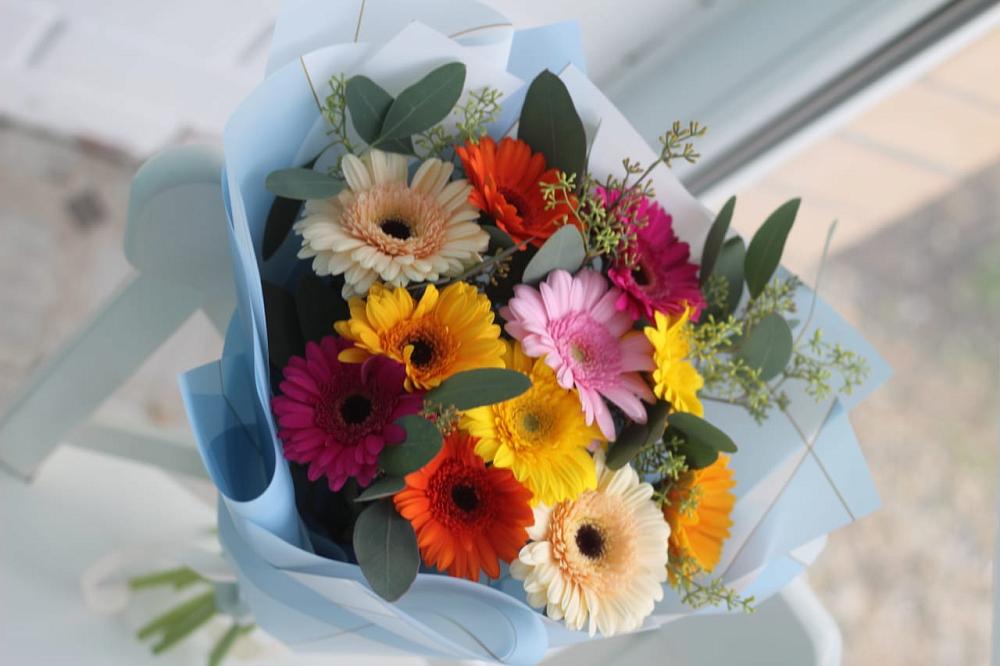 Букет цветов из: Герберы в Кинель-Черкассы