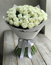 Букет 35 Белых роз #REPLACE_PRED# Кинель-Черкассы
