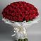 Букет 101 Красная роза Блэк Мэджик в Кинель-Черкассы