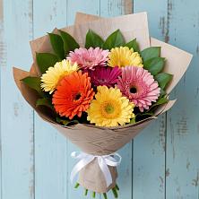 Букет цветов из:  Герберы в Кинель-Черкассы