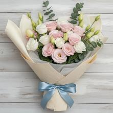 Букет цветов из:  Лизиантусы #REPLACE_PRED# Кинель-Черкассы