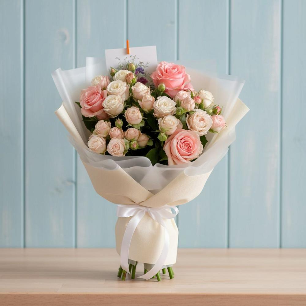 Букет цветов из: Розы в Кинель-Черкассы