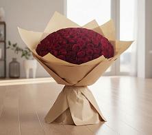 Букет 101 Красная роза в Кинель-Черкассы