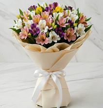 Букет цветов из:  Альстромерии #REPLACE_PRED# Кинель-Черкассы