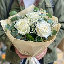 Букет Нежные грёзы в Кинель-Черкассы Букет цветов из: Розы в Кинель-Черкассы