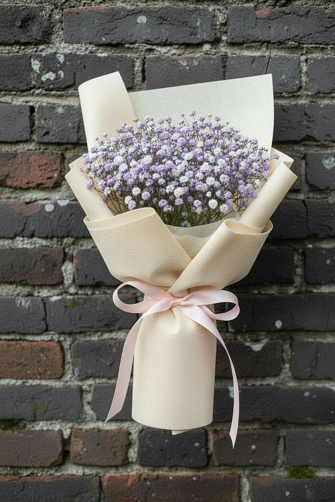 Букет цветов из: Гипсофила в Кинель-Черкассы