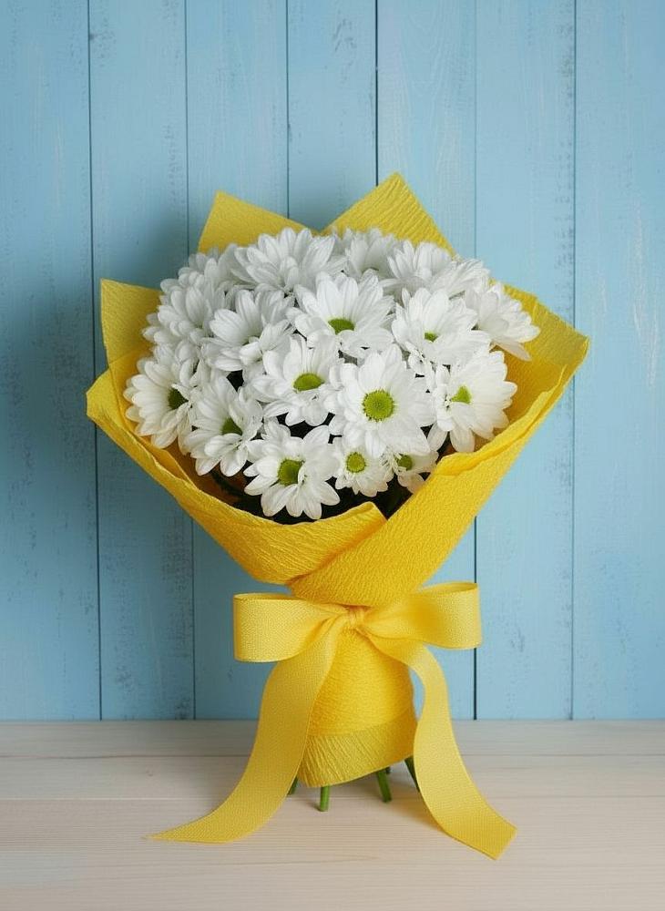 Букет цветов из: Хризантемы в Кинель-Черкассы