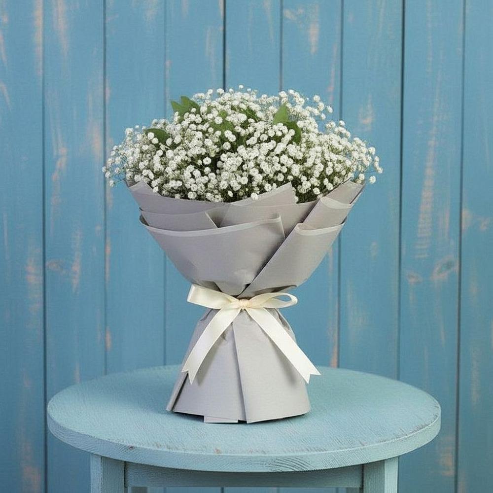 Букет цветов из: Гипсофила в Кинель-Черкассы