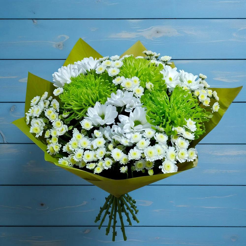 Букет цветов из: Хризантемы в Кинель-Черкассы