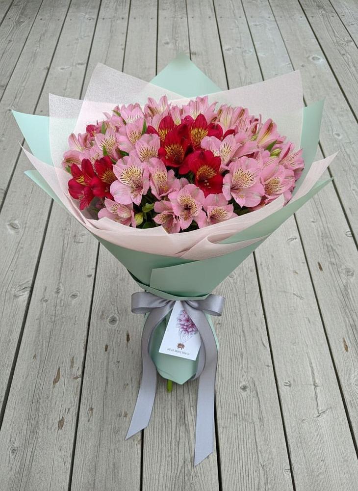 Букет цветов из: Альстромерии в Кинель-Черкассы