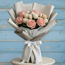 Букет цветов из:  Розы #REPLACE_PRED# Кинель-Черкассы