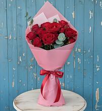 Букет цветов из:  Розы в Кинель-Черкассы