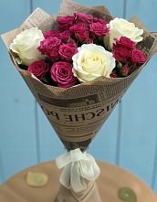 Букет цветов из:  Розы в Кинель-Черкассы
