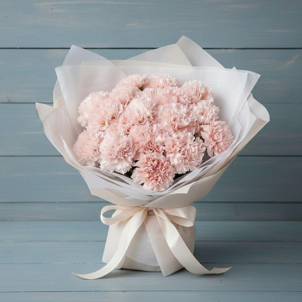 Букет цветов из: Гвоздики в Кинель-Черкассы