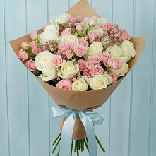 Букет цветов из:  Розы в Кинель-Черкассы