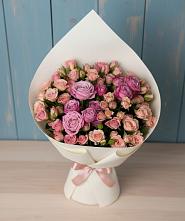 Букет цветов из:  Розы #REPLACE_PRED# Кинель-Черкассы